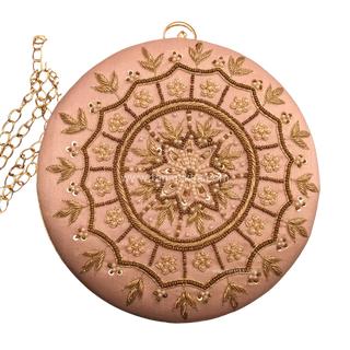 The Blush Mandala Clutch Bag