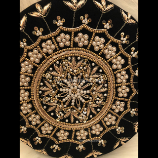 The Midnight Mandala Clutch Bag