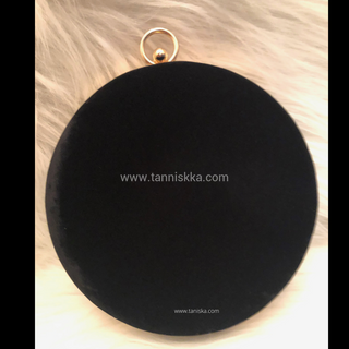 The Midnight Mandala Clutch Bag
