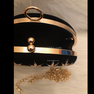 The Midnight Mandala Clutch Bag