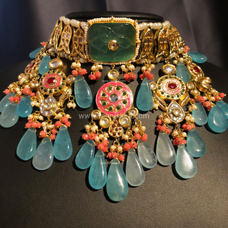EESHA Kundan Necklace Set
