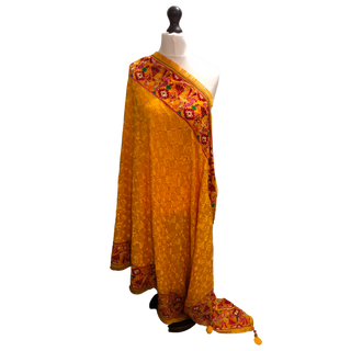 The Dulha-Dulhan Phulkari Dupatta
