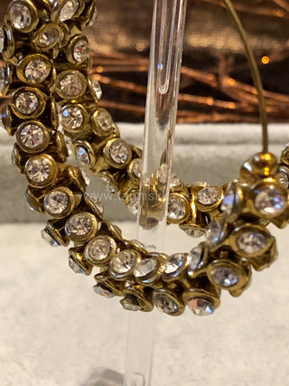 Antique Gold Earrings - Golden