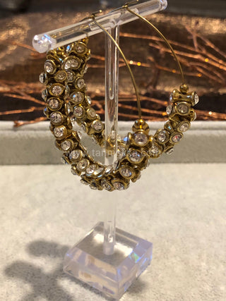 Antique Gold Earrings - Golden