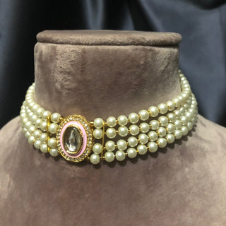 The Noor Mahal Kundan Choker Set
