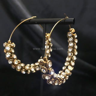 Antique Gold Earrings - Golden