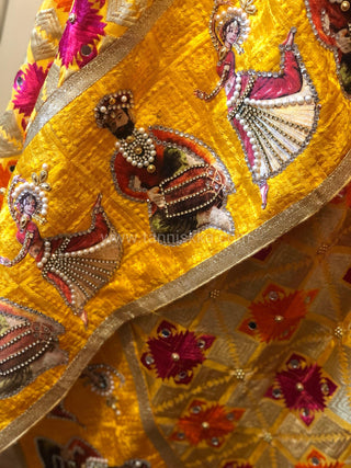 The Bridal Shagun Phulkari Dupatta