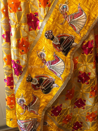 The Bridal Shagun Phulkari Dupatta
