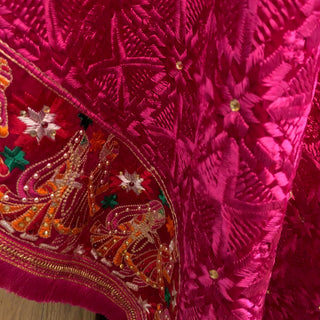 The Dulha-Dulhan Phulkari Dupatta
