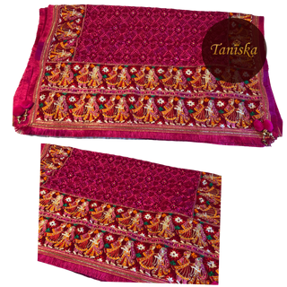The Dulha-Dulhan Phulkari Dupatta