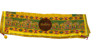 The Sunehri Dholi Bridal Phulkari Dupatta