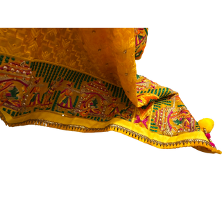The Sunehri Dholi Bridal Phulkari Dupatta