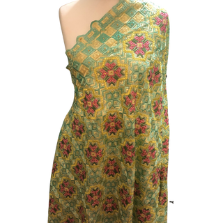 The Mint Blossom Phulkari Dupatta