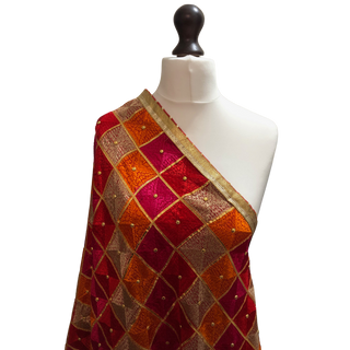 The Patiala Bagh Phulkari Dupatta