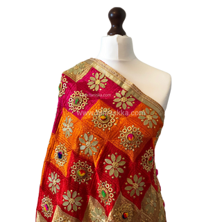 The Sangeet Phulkari Dupatta