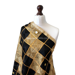 The Shyam-Swarna Bagh Phulkari Dupatta