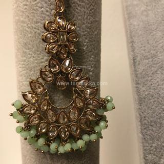 MISHKA Designer Mint Choker Set
