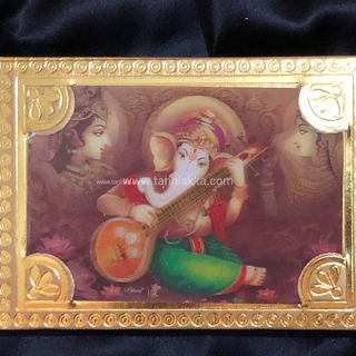 3D Ganesha, Radha Krishna Shagun Money Envelopes - 5s Pack