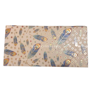 Peacock Feather Design Shagun Money Envelopes - 5s Pack