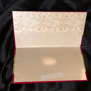 Ganesha Hot Pink Shagun Money Envelope - Single Envelope
