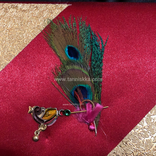 Krishna Hot Pink Shagun Money Envelope - Single Envelope