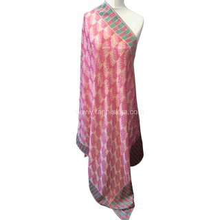The Royal Rubellite Phulkari Dupatta