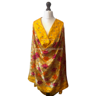 The Bridal Shagun Phulkari Dupatta