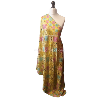 The Sunehri Shehnai Phulkari Dupatta